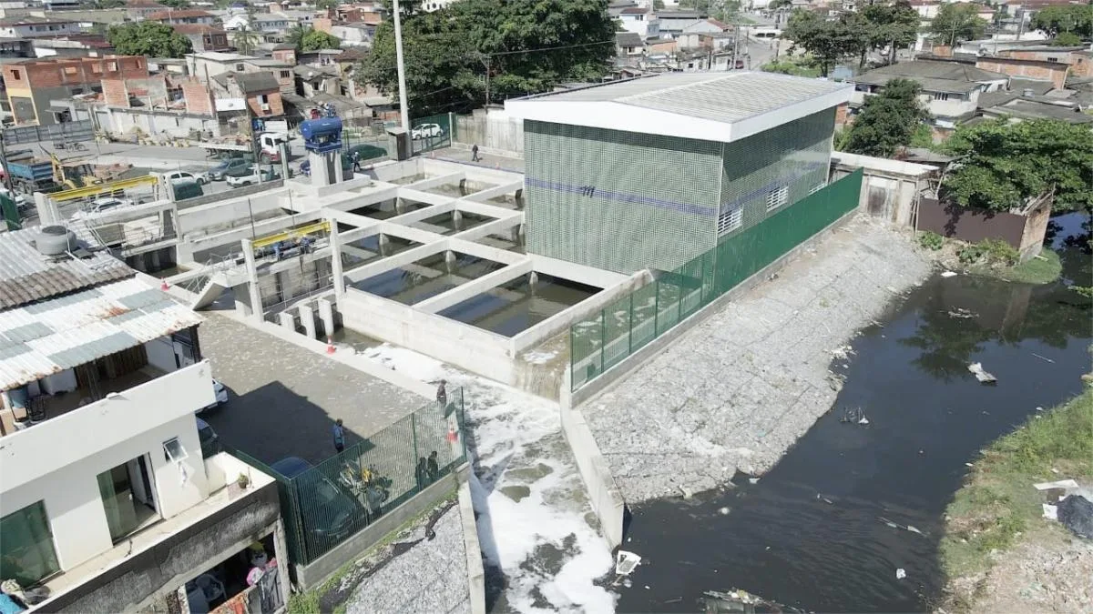 Estação Elevatória Engº Marcos Diniz - Santos/SP